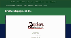 Desktop Screenshot of brothersequip.com